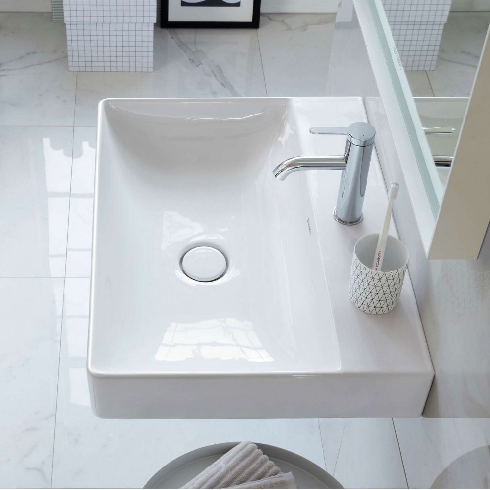 Duravit DuraSquare White Ceramic Wash Basin